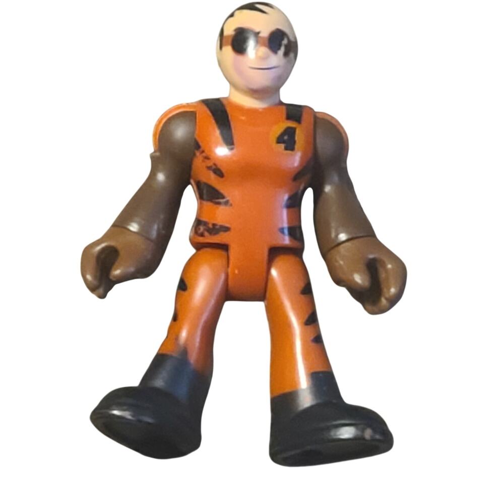 Sky Racers Flying Tiger Pilot #4 Figure Fisher Price Imaginext T5309